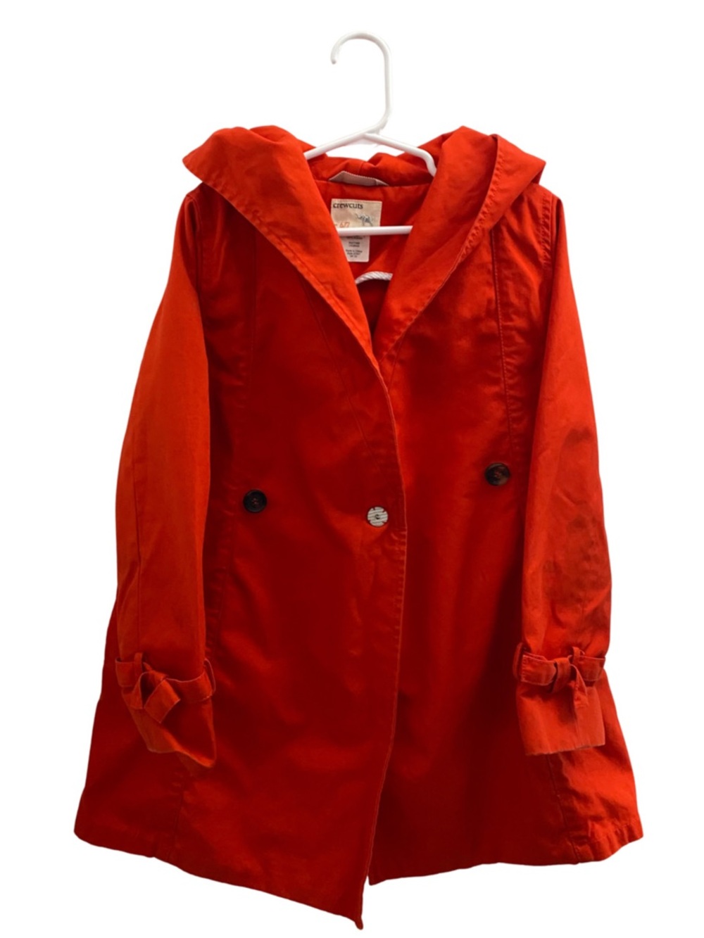 J.Crew Crewcuts Red Jacket Girl’s 6/7 - Includes Slight Discoloration